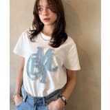 遊び心を忍ばせておしゃれを一新。デニムフリンジワッペン使いTシャツ | Classical Elf | 詳細画像6
