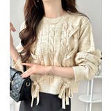 アイボリー | 【mily bilet】前も後ろも可愛く映える、大人フェミニン。前後２WAYリボ… | Classical Elf 