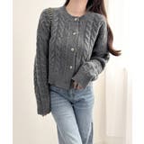 【mily bilet】ふわっと可愛く、きらっと上品。エンブレムボタンケーブルシ… | Classical Elf | 詳細画像9