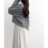 【mily bilet】ふわっと可愛く、きらっと上品。エンブレムボタンケーブルシ… | Classical Elf | 詳細画像12