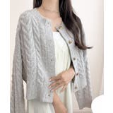 【mily bilet】ふわっと可愛く、きらっと上品。エンブレムボタンケーブルシ… | Classical Elf | 詳細画像15