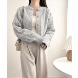 【mily bilet】ふわっと可愛く、きらっと上品。エンブレムボタンケーブルシ… | Classical Elf | 詳細画像17