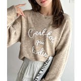 おしゃれ女子の今シーズンイチ押し♪カラーコード刺繍ミックスニットプルオーバー | Classical Elf  | 詳細画像30 