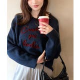 おしゃれ女子の今シーズンイチ押し♪カラーコード刺繍ミックスニットプルオーバー | Classical Elf  | 詳細画像44 