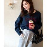 おしゃれ女子の今シーズンイチ押し♪カラーコード刺繍ミックスニットプルオーバー | Classical Elf  | 詳細画像45 