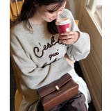 おしゃれ女子の今シーズンイチ押し♪カラーコード刺繍ミックスニットプルオーバー | Classical Elf  | 詳細画像1 