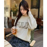 【mily bilet】ハンドステッチライクロゴデザインニット | Classical Elf  | 詳細画像4 