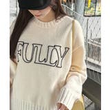 【mily bilet】ハンドステッチライクロゴデザインニット | Classical Elf  | 詳細画像5 