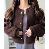 【mily bilet】エンブレムボタン使いボアジャケット | Classical Elf  | 詳細画像28 