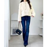 【mily bilet】エンブレムボタン使いボアジャケット | Classical Elf  | 詳細画像4 