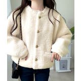 【mily bilet】エンブレムボタン使いボアジャケット | Classical Elf  | 詳細画像5 