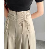 ウエストシャーリングハイウェストワイドパンツ | Classical Elf  | 詳細画像7