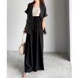 ウエストシャーリングハイウェストワイドパンツ | Classical Elf  | 詳細画像11