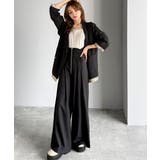 ウエストシャーリングハイウェストワイドパンツ | Classical Elf  | 詳細画像16