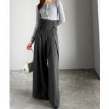 ウエストシャーリングハイウェストワイドパンツ | Classical Elf  | 詳細画像17