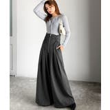 ウエストシャーリングハイウェストワイドパンツ | Classical Elf  | 詳細画像19