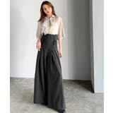 ウエストシャーリングハイウェストワイドパンツ | Classical Elf  | 詳細画像25