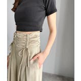 ウエストシャーリングハイウェストワイドパンツ | Classical Elf  | 詳細画像27