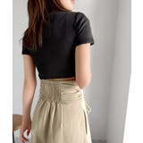 ウエストシャーリングハイウェストワイドパンツ | Classical Elf  | 詳細画像28