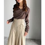 ウエストシャーリングハイウェストワイドパンツ | Classical Elf  | 詳細画像5