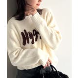 【mily bilet】フェザージャガードロゴミックスニットプルオーバー | Classical Elf  | 詳細画像9 