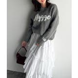 【mily bilet】フェザージャガードロゴミックスニットプルオーバー | Classical Elf  | 詳細画像13 