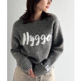 【mily bilet】フェザージャガードロゴミックスニットプルオーバー | Classical Elf  | 詳細画像17 