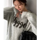 【mily bilet】フェザージャガードロゴミックスニットプルオーバー | Classical Elf  | 詳細画像22 