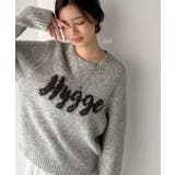 【mily bilet】フェザージャガードロゴミックスニットプルオーバー | Classical Elf  | 詳細画像24 