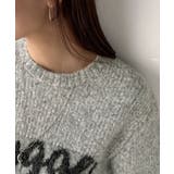 【mily bilet】フェザージャガードロゴミックスニットプルオーバー | Classical Elf  | 詳細画像28 