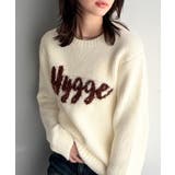 【mily bilet】フェザージャガードロゴミックスニットプルオーバー | Classical Elf  | 詳細画像4 