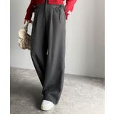 【mily bilet】タック入りストライプリボンワイドパンツ | Classical Elf  | 詳細画像11 