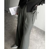 【mily bilet】タック入りストライプリボンワイドパンツ | Classical Elf  | 詳細画像23 