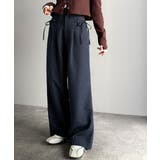 【mily bilet】タック入りストライプリボンワイドパンツ | Classical Elf  | 詳細画像27 