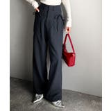 【mily bilet】タック入りストライプリボンワイドパンツ | Classical Elf  | 詳細画像31 