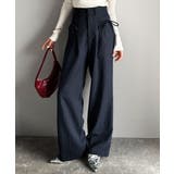 【mily bilet】タック入りストライプリボンワイドパンツ | Classical Elf  | 詳細画像35 