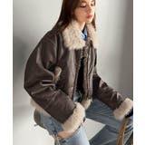 ファー使いヴィンテージライク ダメージフェイクレザーライダースジャケット | Classical Elf  | 詳細画像10 