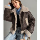 ファー使いヴィンテージライク ダメージフェイクレザーライダースジャケット | Classical Elf  | 詳細画像16 