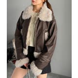 ファー使いヴィンテージライク ダメージフェイクレザーライダースジャケット | Classical Elf  | 詳細画像18 