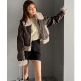 ファー使いヴィンテージライク ダメージフェイクレザーライダースジャケット | Classical Elf  | 詳細画像21 