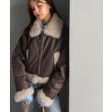 ファー使いヴィンテージライク ダメージフェイクレザーライダースジャケット | Classical Elf  | 詳細画像23 