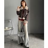 【mily bilet】ファー使いヴィンテージライク ダメージフェイクレザーライ… | Classical Elf  | 詳細画像30 