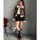 【mily bilet】ファー使いヴィンテージライク ダメージフェイクレザーライ… | Classical Elf  | 詳細画像31 