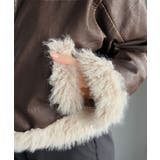 【mily bilet】ファー使いヴィンテージライク ダメージフェイクレザーライ… | Classical Elf  | 詳細画像33 