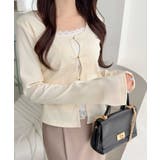 【mily bilet】重ね着風デザインで華やかに♪ レースキャミフェイクレイヤ… | Classical Elf | 詳細画像9