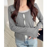 【mily bilet】重ね着風デザインで華やかに♪ レースキャミフェイクレイヤ… | Classical Elf | 詳細画像20