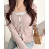 【mily bilet】重ね着風デザインで華やかに♪ レースキャミフェイクレイヤ… | Classical Elf | 詳細画像29