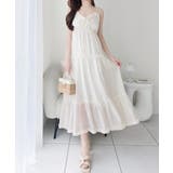 オフホワイト | 【mily bilet】周囲の視線を集める華やかな一着。前後2wayフリルデザイ… | Classical Elf