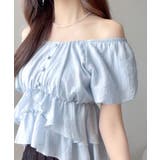 【mily bilet】肩見せで、夏のムードをひとさじ。オフショル2Wayフリル… | Classical Elf | 詳細画像35