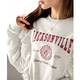 【mily bilet】チュールとフリルで甘く着る。ダブルフリルカレッジロゴ刺繍… | Classical Elf  | 詳細画像14 